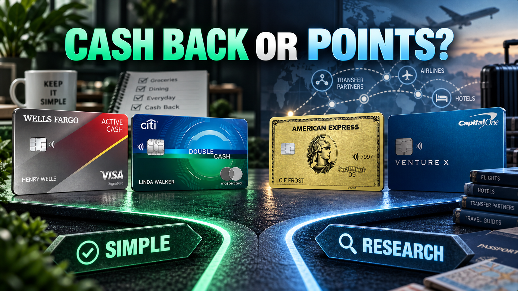Cash Back or Points? Start With the Work You’ll Actually Do